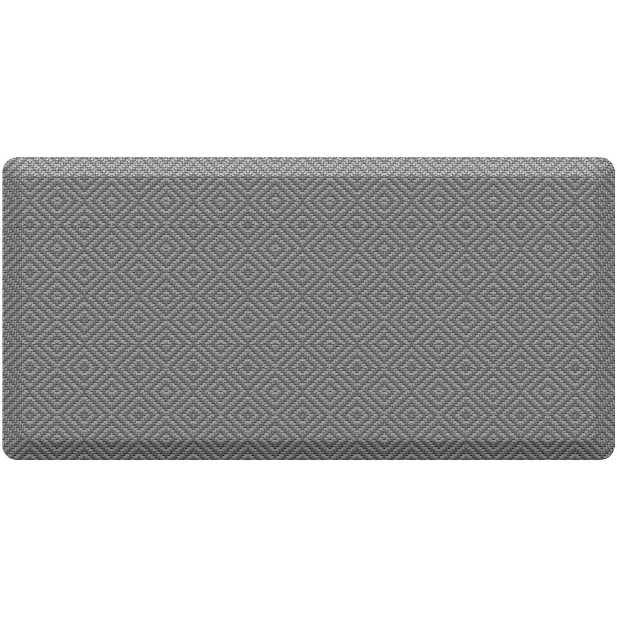 Ophanie 20x39 Kitchen Mat 3/4 Inch Thick Anti Fatigue Cushioned Floor Rug Waterproof Non Slip Standing Mat Grey-zoom-1