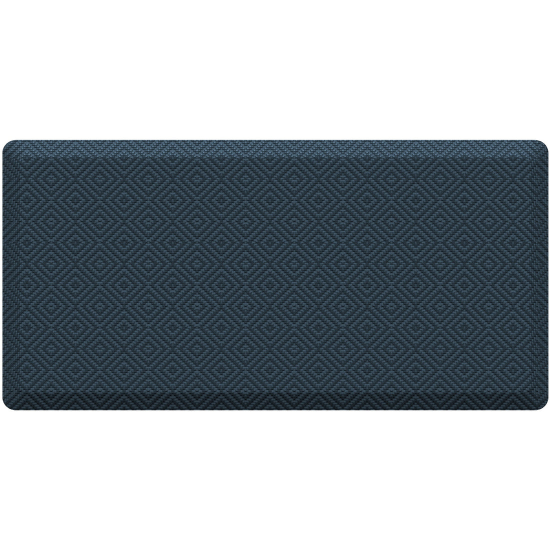 Ophanie 20x39 Kitchen Mat 3/4 Inch Thick Anti Fatigue Cushioned Floor Rug Waterproof Non Slip Standing Mat Blue