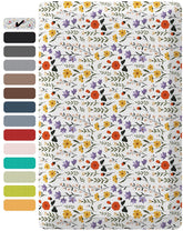 Ophanie Kitchen Mats for Floor, 3/4 inch Thick, 20x32 Anti Fatigue Cushioned Mat, Kitchen Rugs, Waterproof, Comfort Ergonomic Standing Mat for Office, Home, Sink, White Flower Non-Slip Ridged Bottom