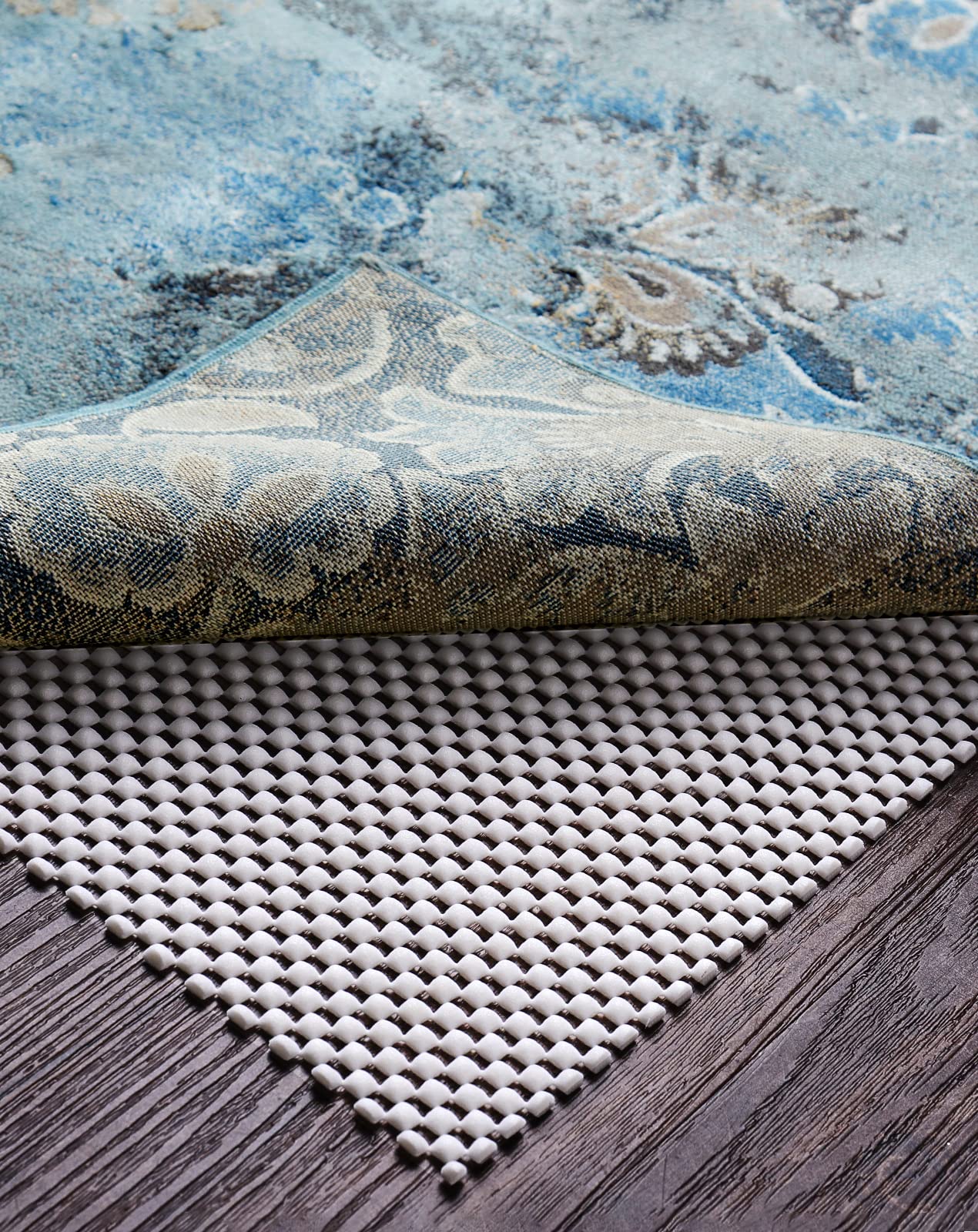 Veken Non-Slip Rug Pad Gripper | 2 x 3 Feet - aborderproducts