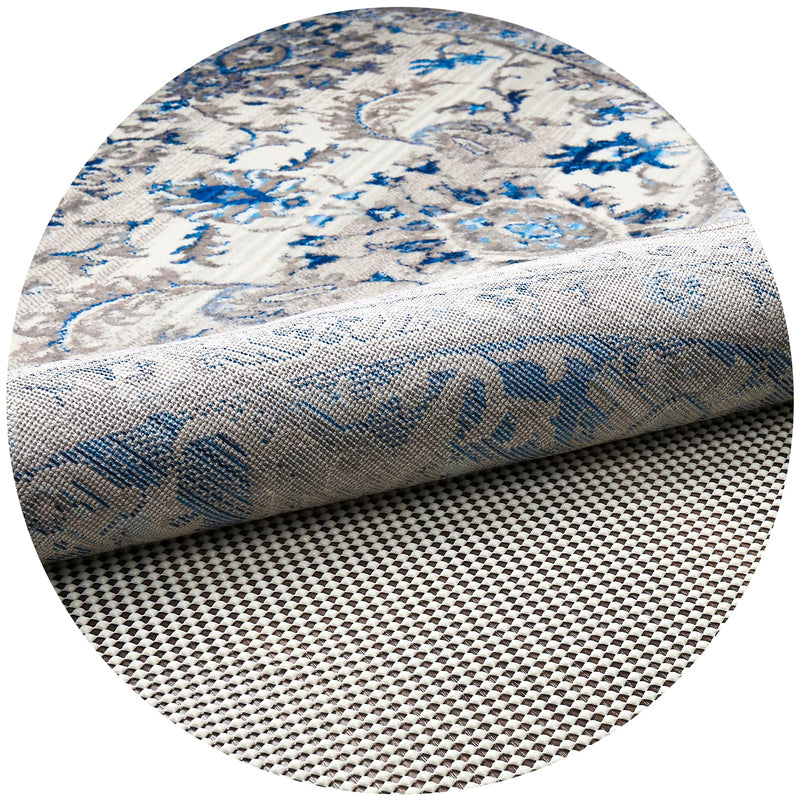 Veken Non-Slip Round Rug Pad Gripper | 4 Feet-zoom-
