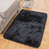 Ophanie Fluffy Shaggy Soft Area Rug | Black 2x3 - aborderproducts