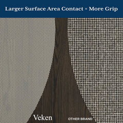 Veken Non-Slip Round Rug Pad Gripper | 8 Feet Round - aborderproducts