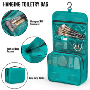 Veken 10 Set Packing Cube Teal - aborderproducts