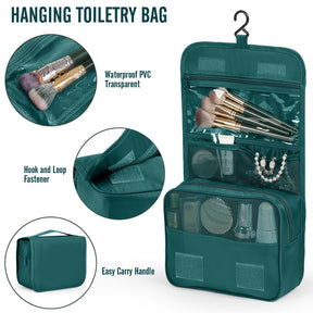 Veken 10 Set Packing Cube Indigo Teal - aborderproducts