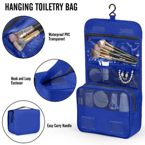 Veken 10 Set Packing Cube Klein Blue - aborderproducts