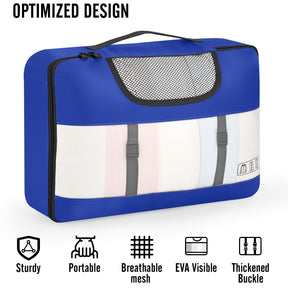Veken 10 Set Packing Cube Klein Blue - aborderproducts