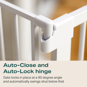 CUMBOR | SAFETY GATE | 29.7-40.6"W x 36"H | White