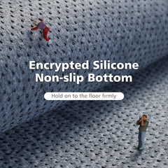 Ophanie Upgrade Fluffy Shaggy Soft Area Rug | Blue 6x9 - aborderproducts