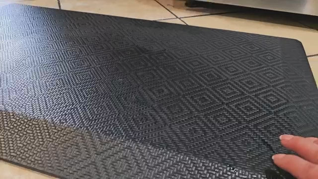 Ophanie 20" x 48" Anti Fatigue Kitchen Mat, 3/4" Thick, Waterproof Non-Slip, Black-10