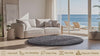 Close-up of Veken rug pad textured non-slip surface
