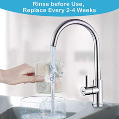 Veken 8 Pack Replacement Filters for Automatic Pet Fountain Cat Water Fountain Dog Water Dispenser - aborderproducts