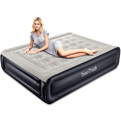 Air Mattress Bed | Queen | Cool Black | InnoTruth-zoom-
