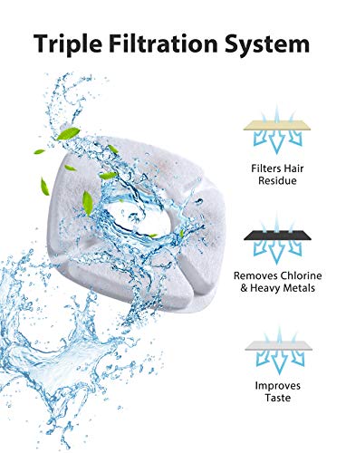 4 Pack Filters & 4 Pack Pre-Filter Sponges | Replacements | Veken-zoom-